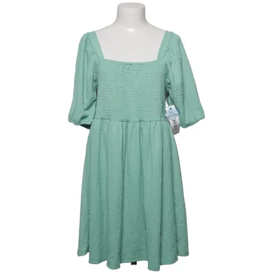 Jurk (Groen) van Stories Elastaan, Polyester