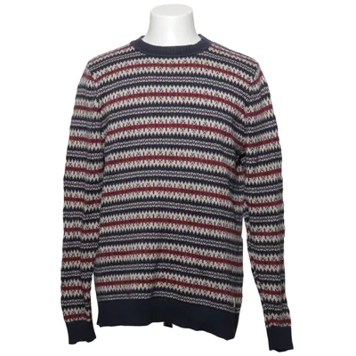 Sweater (Blue, Red, White) from Dobber Cotton, Polyamide, Wool