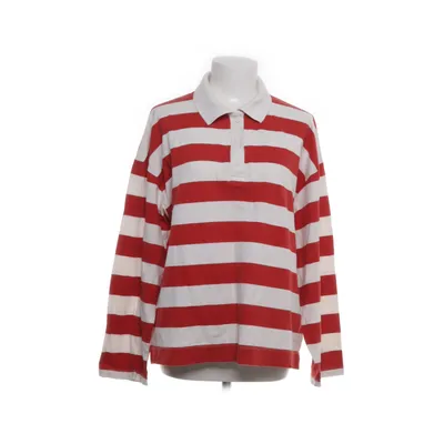 Rugby shirt (Rood, Wit) van H&M Katoen, Elastaan