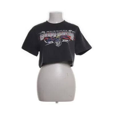 Crop top (Grijs) van Bershka Katoen, Elastaan, Polyester
