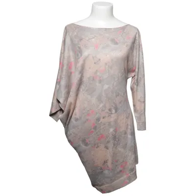 Klänning (Grå, Rosa, Flerfärgad) från Devernois Polyester, Viskos