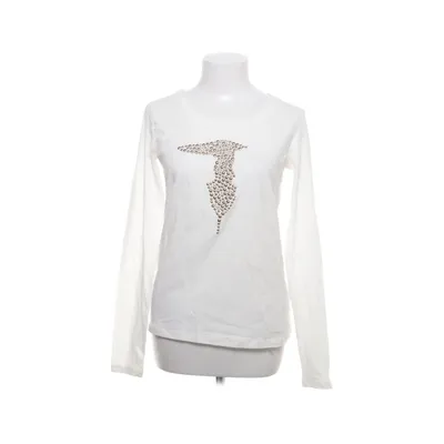 Långärmad t-shirt (Vit) från Trussardi Jeans Bomull, Elastan