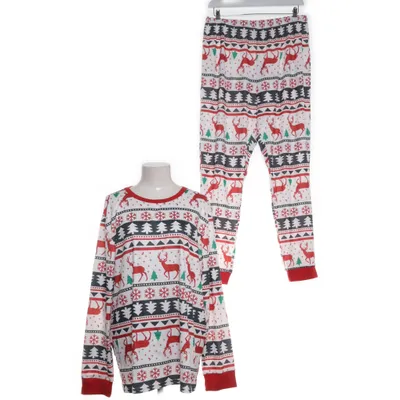 Pyjamas (Vit, Flerfärgad) från PatPat Elastan, Polyester