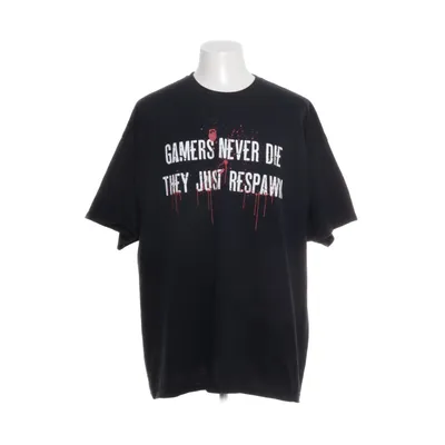 T-shirt (Black) from Gildan Cotton