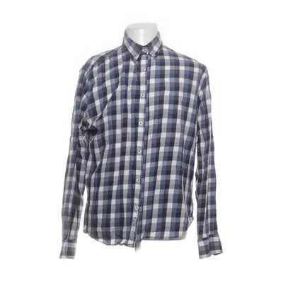 Flanellskjorta (Blå, Vit, Grå) från Carl William Bomull