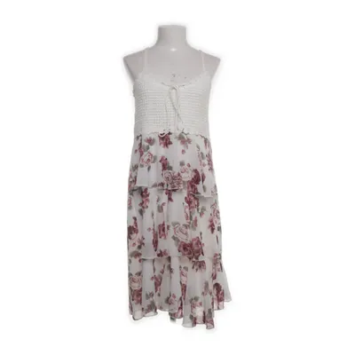 Dress (White, Multicolored) from Just Anna XXX Cotton, Polyester