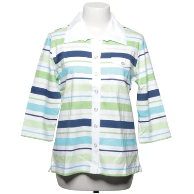Shirt (White, Blue, Green) from Mode Classics Cotton