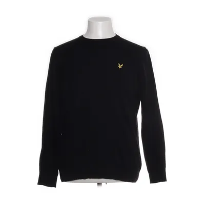Tröja (Svart) från Lyle & Scott Bomull, Merinoull