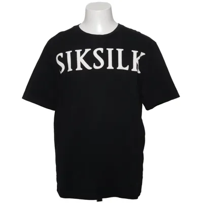 T-shirt (Black) from SikSilk Cotton