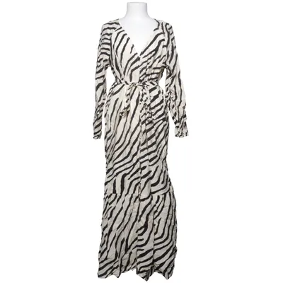 Maxi jurk (Wit, Zwart) van H&M Polyamide, Viscose