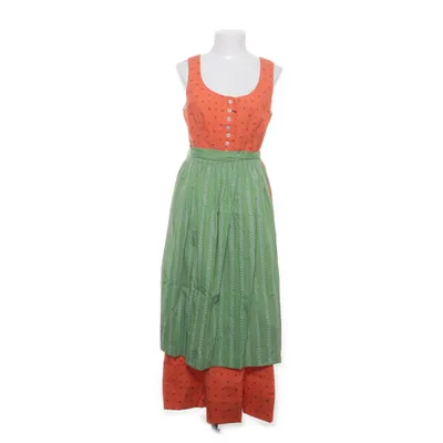 Dirndl (Oranje, Groen, Wit) van Wichtlstube Katoen