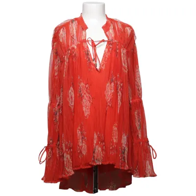 Blus (Röd, Flerfärgad) från Free People Elastan, Polyamid, Polyester