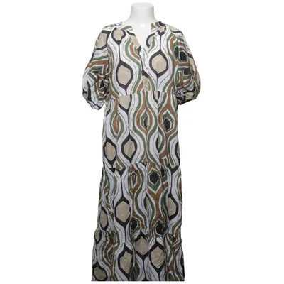 Dress (White, Green, Brown) from Johanna Paris
