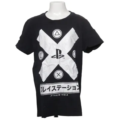 T-shirt (Zwart) van Playstation Katoen