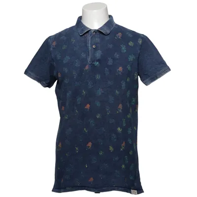 Poloshirt (Blauw, Meerkleurig) van Allen Solly Katoen