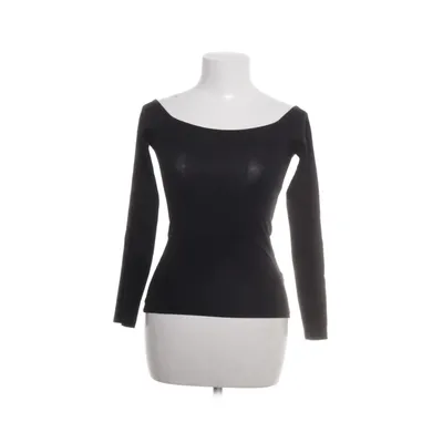 Långärmad t-shirt (Svart) från H&M Basic Bomull, Elastan
