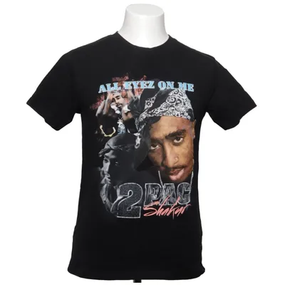 T-shirt (Svart, Flerfärgad) från Mister Tee Bomull