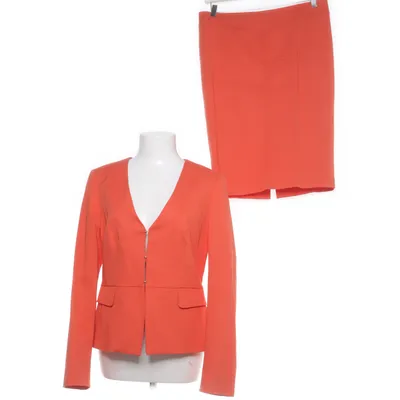 Skirt suit (Orange) from Mariella Rosati Cotton, Elastane, Viscose