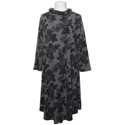 Klänning (Grå, Svart, Flerfärgad) från Choise Elastan, Polyamid, Viskos