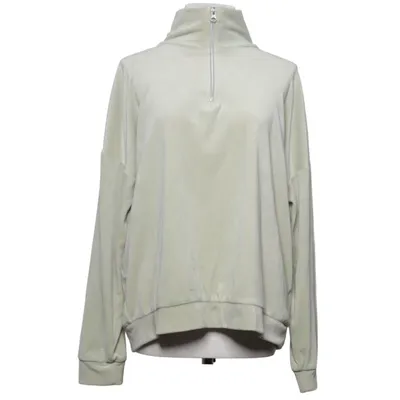 Fleece sweater (Green) from MyWear Woman Elastane, Polyester