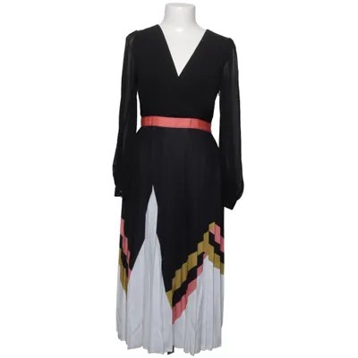 Robe portefeuille (Noir, Multicolore) de Little Mistress Élasthane, Polyester