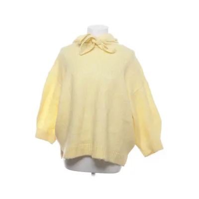 Kortärmad huvtröja (Gul) från L.O.G.G by H&M Akryl, Polyamid, Ull