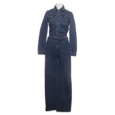 Byxdress (Blå) från Object Bomull, Elastan