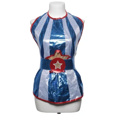 Déguisement (Bleu, Blanc, Rouge) de Zara Fibre métallique, Polyester