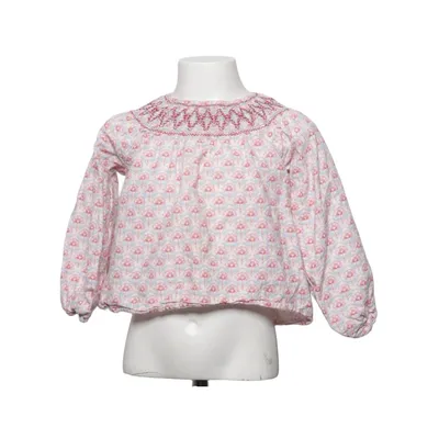 Blouse (Blanc, Rose, Bleu) de Zara Coton, Viscose