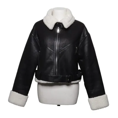 Shearling jacket (Black, White) from Kiss me Polyester