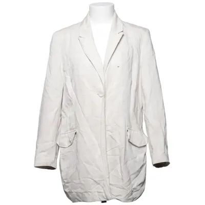 Blazer (Beige) from Limited Edition KappAhl Linen, Polyester, Viscose