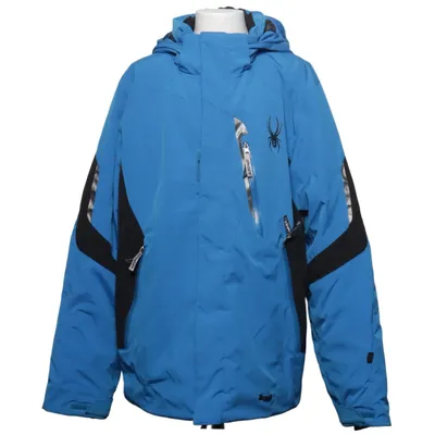 Manteau de ski (Bleu, Noir) de Spyder Polyamide, Polyester
