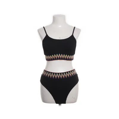 Bikini (Zwart, Meerkleurig) Elastaan, Polyester