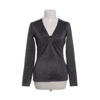 Blus (Svart, Silverfärgad) från Ted Baker Bomull, Elastan, Metallfiber, Modal, Polyester