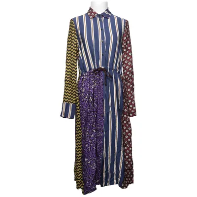 Shirt dress (Blue, Multicolored) from Dixie Viscose