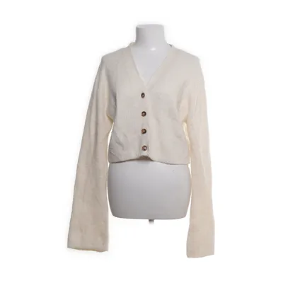 Kofta (Vit) från H&M Polyester, Akryl, Ull, Elastan