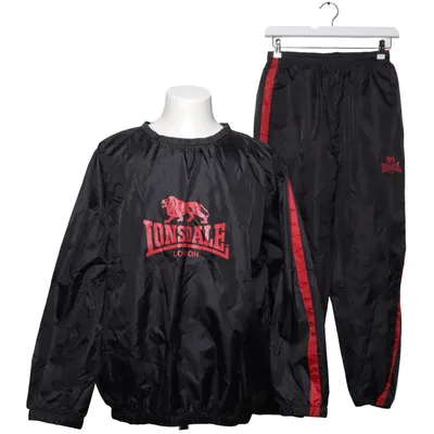 Träningsset (Svart, Röd) från Lonsdale Polyester