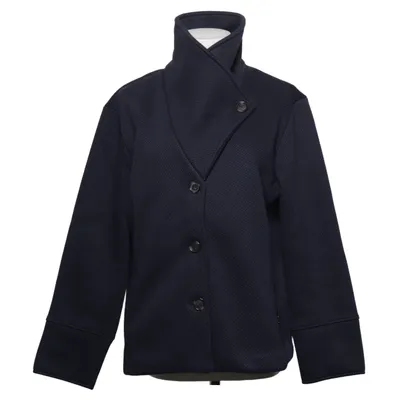 Jacke (Blau) von Banana Republic Baumwolle, Polyester