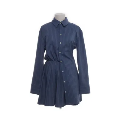 Skjortekjole (Blå) fra Zara Elastan, Polyester, Viscose