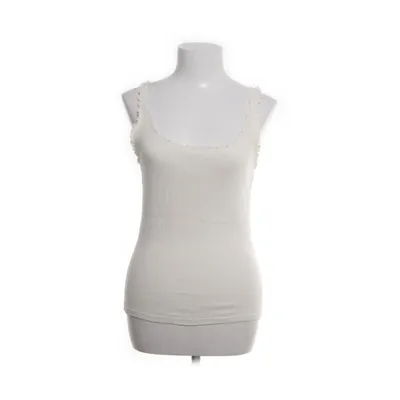 Tank Top (White) from Topshop Cotton