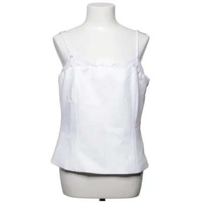Top (Hvid) fra Zara Elastan, Viscose