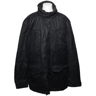 Outdoor jacket (Black) from Camel Active Cotton, Polyamide