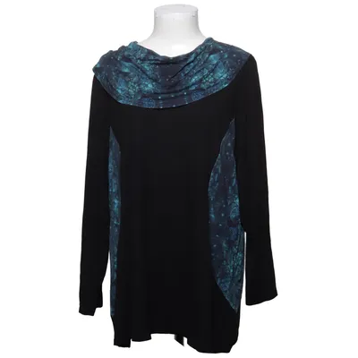 Top (Black, Blue, Multicolored) from Silber Galerie Elastane, Viscose