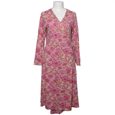 Wrap dress (Pink, Multicolored) from Gudrun Sjödén Modal, Organic cotton