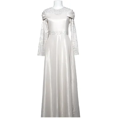 Evening gown (Beige, Silver) from YGS