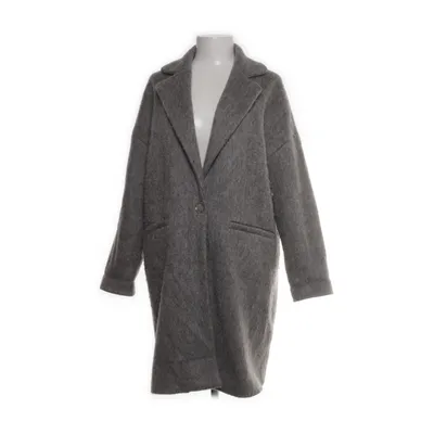 Jas (Grijs) van Mango Basics Acryl, Mohair, Wol, Polyester, Viscose