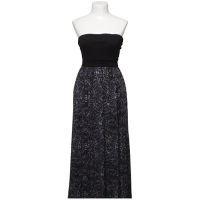 Maxikjole (Sort, Grå) fra Ardene Elastan, Polyester, Viscose