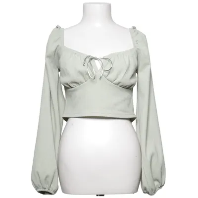 Crop top (Groen) van NLY Trend Elastaan, Polyester