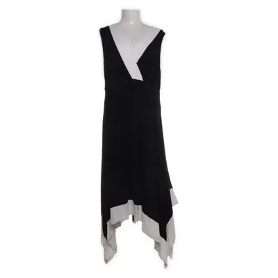 Maxi jurk (Zwart, Wit) van Bodyflirt Boutique Elastaan, Viscose