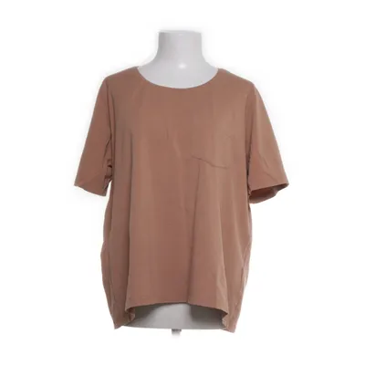 T-shirt (Brun) från Nanso Bomull, Elastan